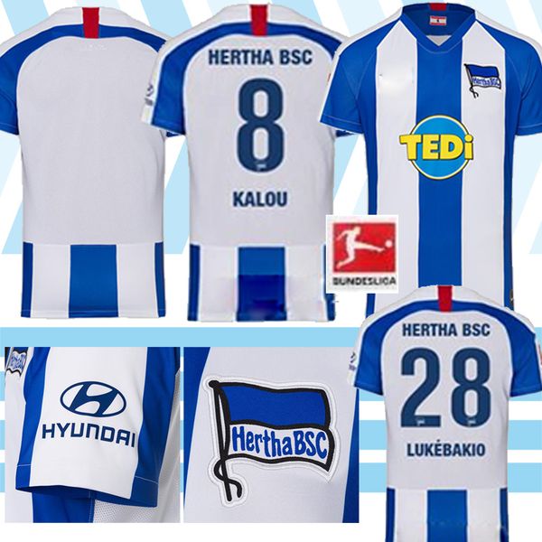 

hertha bsc soccer jersey piatek 19 20 cunha football shirt dilrosun berlin hertha lukebakio jersey men grujic darida fuÃball-triko thailandt, Black;yellow