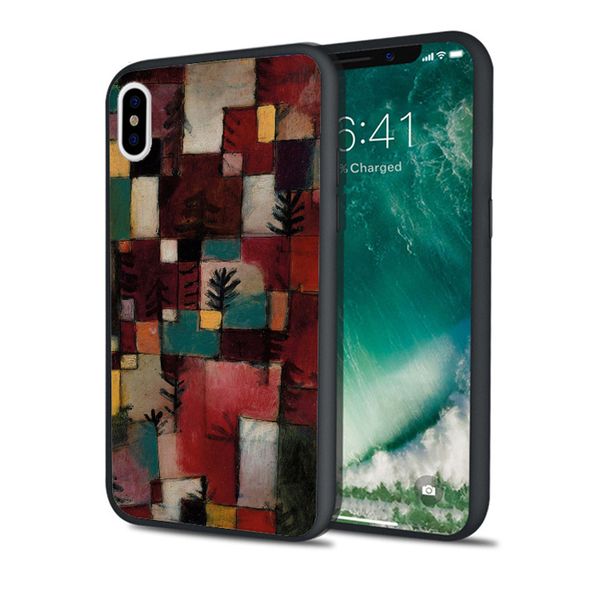 

capa redgreen yellow blocks phone case for iphone 11 pro xs max xr 8 7 6s plus 5s se 5 case soft silicone cover.