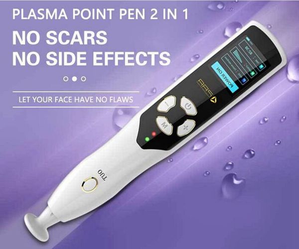 

2 in 1 fibroblast plasma pen needle eyelid lifting plasmapen anti wrinkle skin tightening mole remover beauty machine