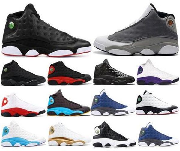 

новый 13 остров зеленый бред чикаго flint дизайнер мужчины женщины баскетбол обувь 13s он доигрались мело dmp плей hyper royal тапки с короб