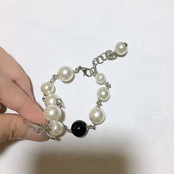 Браслет металлический знак нового способа Браслет Pearl сплава с мешком подарков, д