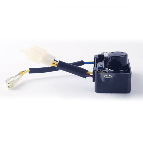 

1pc black voltage rectifier electric start for single phase 2kw-3kw chinese gasoline generator avr 110*38*35mm