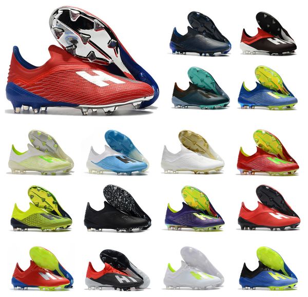 

x 18+ 18.1 fg soccer mens football salah jesus shoes 18+x soccer boots soccer cleats size us6.5-11