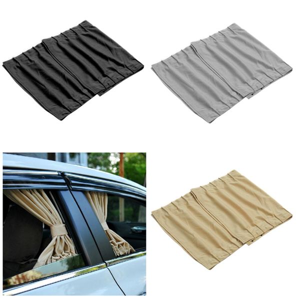 

auto window frames sun protection visor blinds cover aluminum alloy car side windows sun protection shades 2 pieces / set