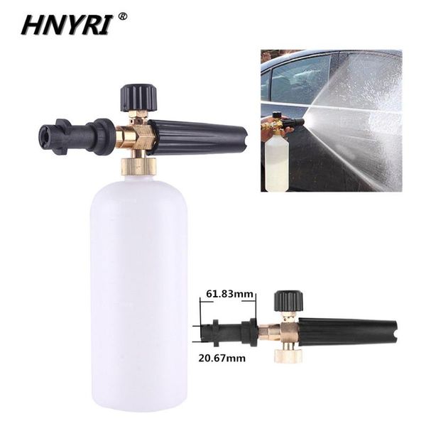 

hnyri pressure gun snow foam generator nozzle spray for karcher k2 k4 k5 k6 k7 professional cannon soap lance washer tools1l