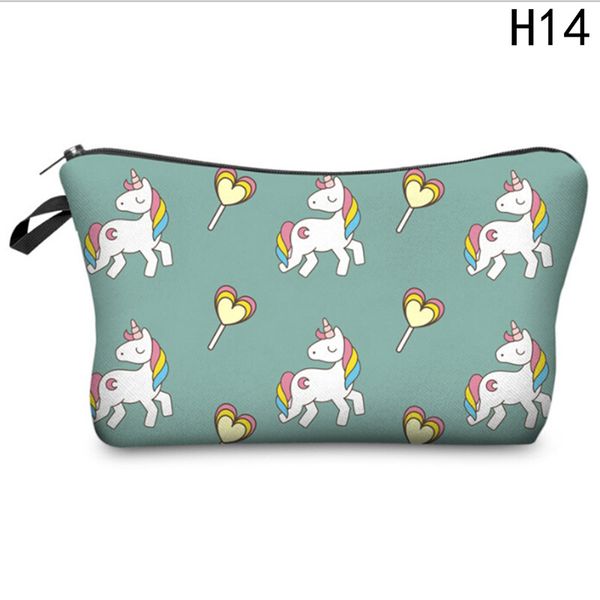 

animal cosmetic bags 3d printed star 2017 new fashion female makeup organizer storage with zipper