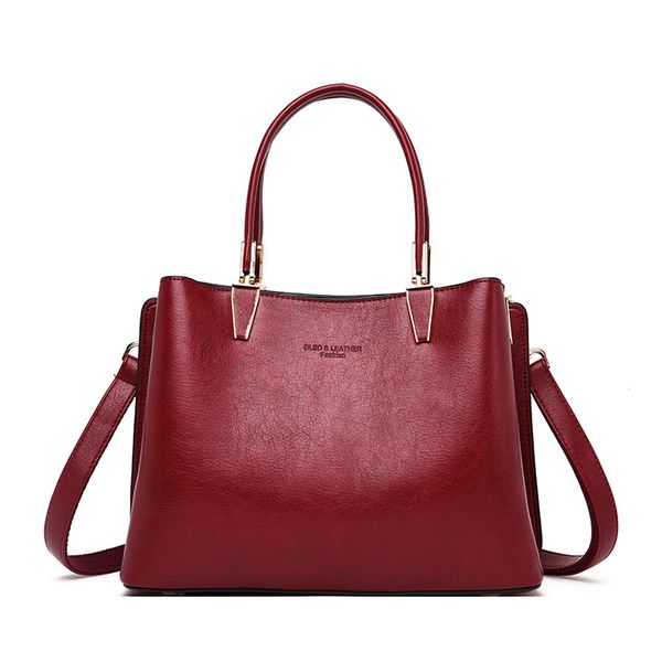 

luxury ladies genuine leather women shoulder tote bag 2020 new fashion casual big fashion messenger crossbody bags handbag