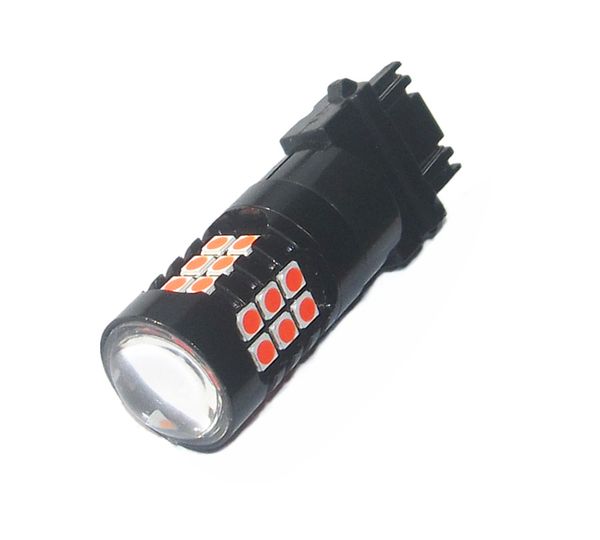 

dual function red color 3157 led strobe flashing brake tail light parking safety warning bulbs 30 3030led dc 10v-30v