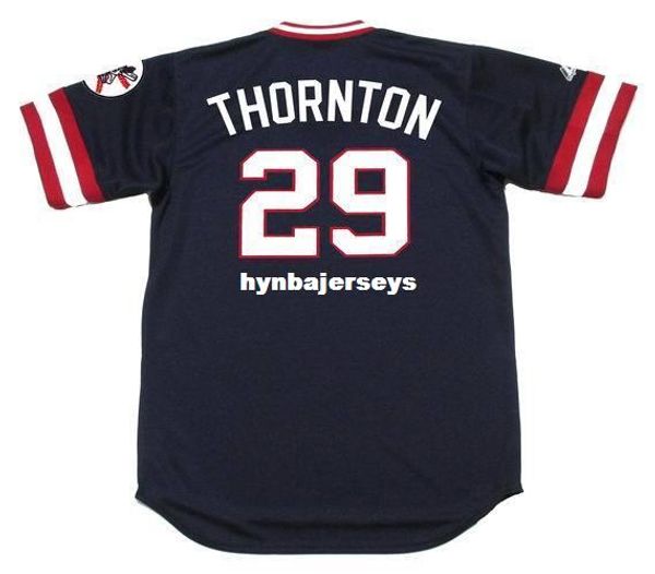 

custom andre thornton stitched 1977 throwbacks baseball jersey retro mens jerseys shirt, Blue;black