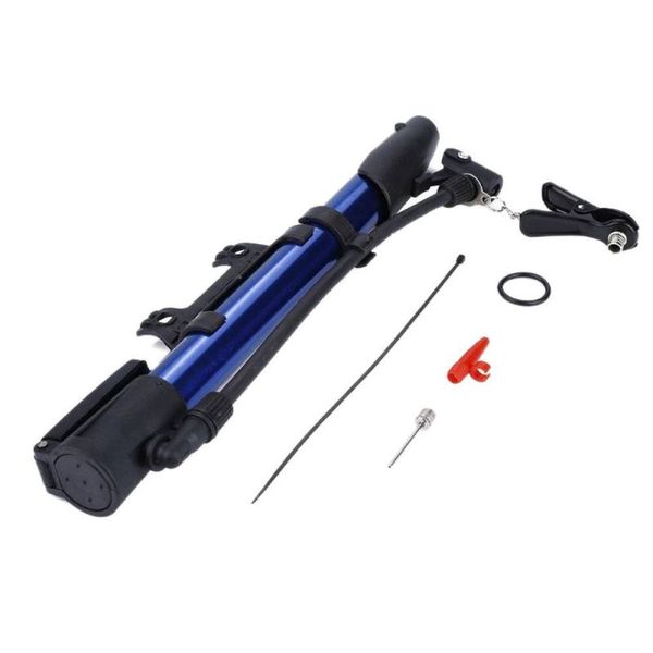 

mini bicycle inflator tire pump portable aluminum alloy mountain road bike air cycling tyre hand pressure bicycle parts