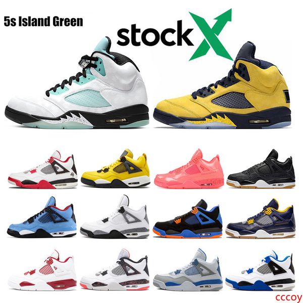 

stock x 5 5s island green black metallic fab 5 sp michigan black white oreo basketball shoes men 5s red suede camo sneakers