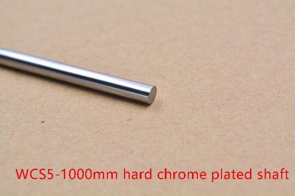 

3d printer rod shaft wcs 5mm linear length 1000mm chrome plated guide rail round