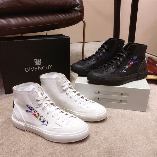 

fashion luxury design men's platform high-shoes cow nubuck leather shoes fashion sneakers classic retro men's casual shoes 38-44 a, Black