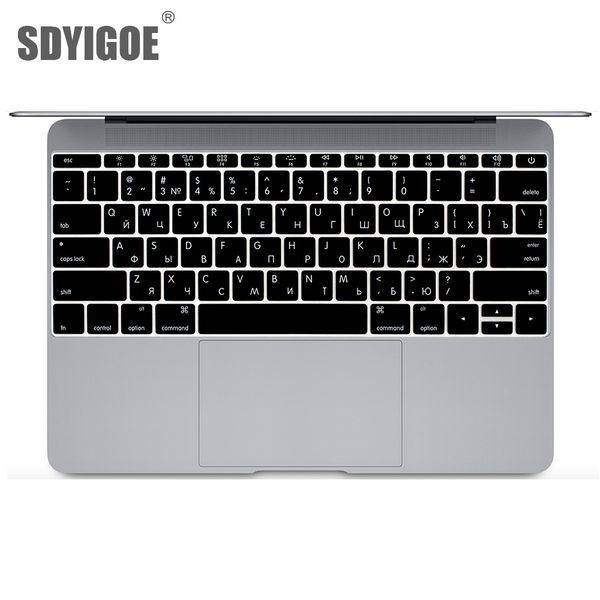 Russian U S Edition Silicone Keyboard Cover Skin For Pro13 Inch