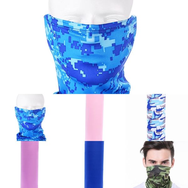 

pfbld fast dry multi-functional hood mask hunting scarf camouflage headband mask hiking scarves scarf army camo face camping new, Black