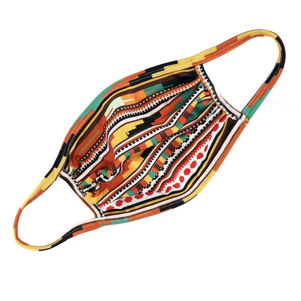 

reusable cotton mouth face mask er designer printed face mask with valve #659, Black