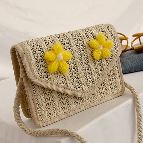

мода crossbody ранец мешки плеча 2020 лето тканые соломы пляж сумки сумка