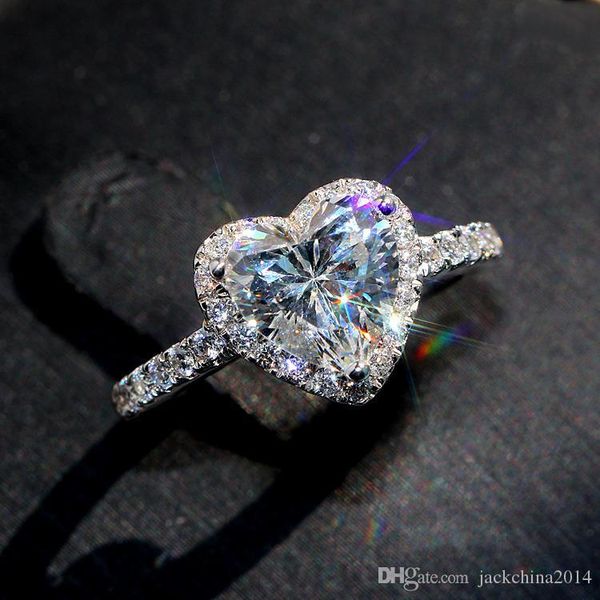 

виктория вику классическая роскошь ювелирных изделий стерлингового серебра 925 груша cut белый топаз cz алмазный promise вечность свадьба се, Slivery;golden