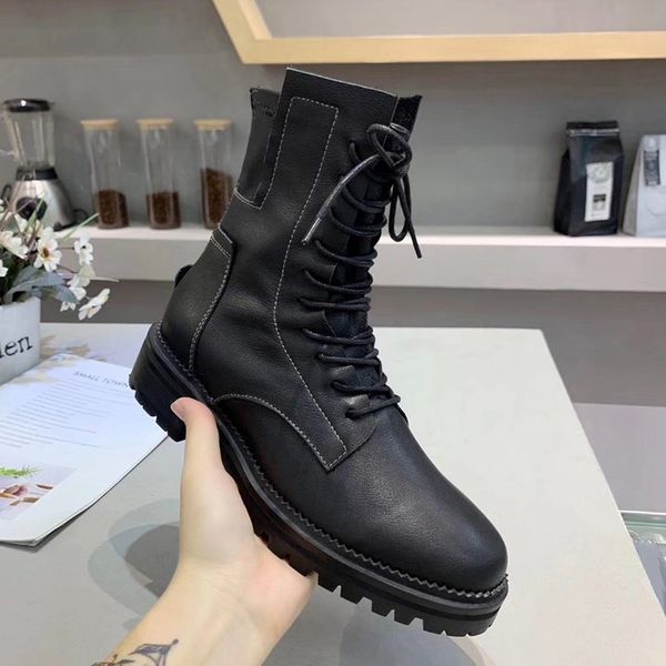 

fashion joker martin boots original packaging back zipper lace-up motorcycle boots factory direct sales size 35-40