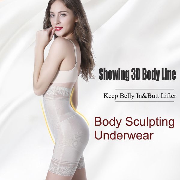 

seamless underwear high waist body sculpting shapewear postpartum shaping pants butt lifter pant 8890#