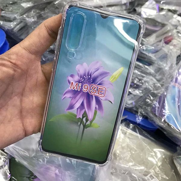 

New arrival ca e for xiaomi mi 9 9 e anti hockproof oft tpu clear tran parent back ca e cover for redmi note7 note 7 go