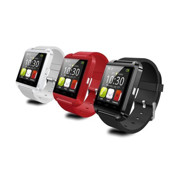 2020 Nova Smartwatch Bluetooth Para Smart Android Phone Monitor de sono de Fitness Rastreador Relógio Wearable Dispositivo Esporte relógio inteligente U8