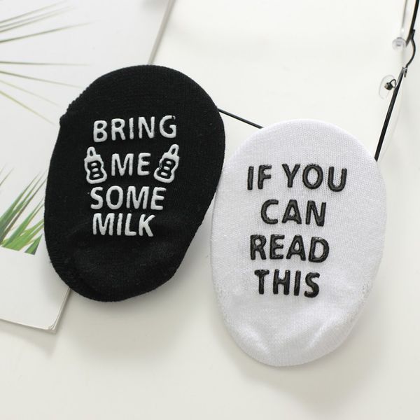 

асимметричная печать букв детские носки для мальчиков детские короткие носки, Pink;yellow