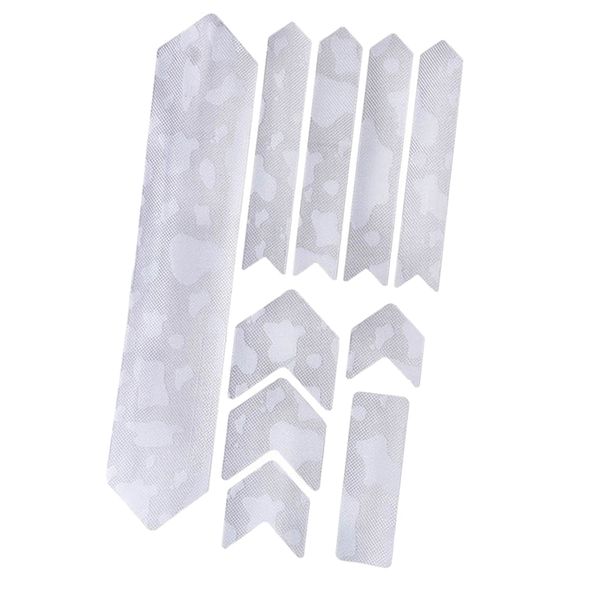 

bicycle frame protector stickers scratch resistant paster with spot pattern