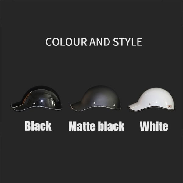 

motorcycle half helmet dot approved half face cycling helmets for men women