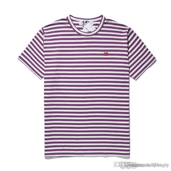 purple cdg t shirt