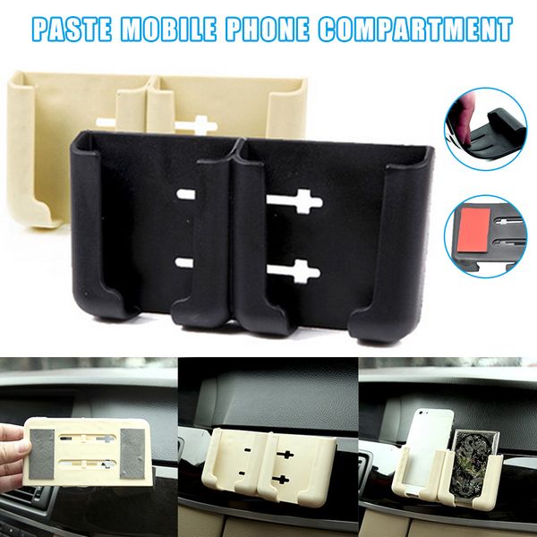 

auto car accessories cell phone card holder stand cradle console bracket box m8617