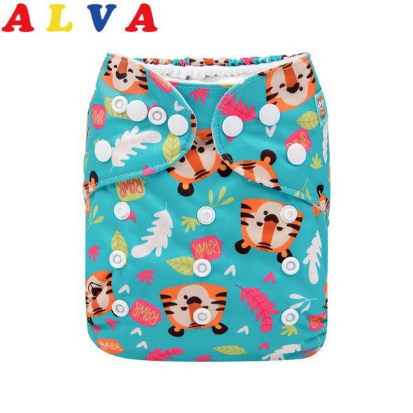 

new arrival alvababy cloth diapers pocket reusable baby nappy with microfiber insert