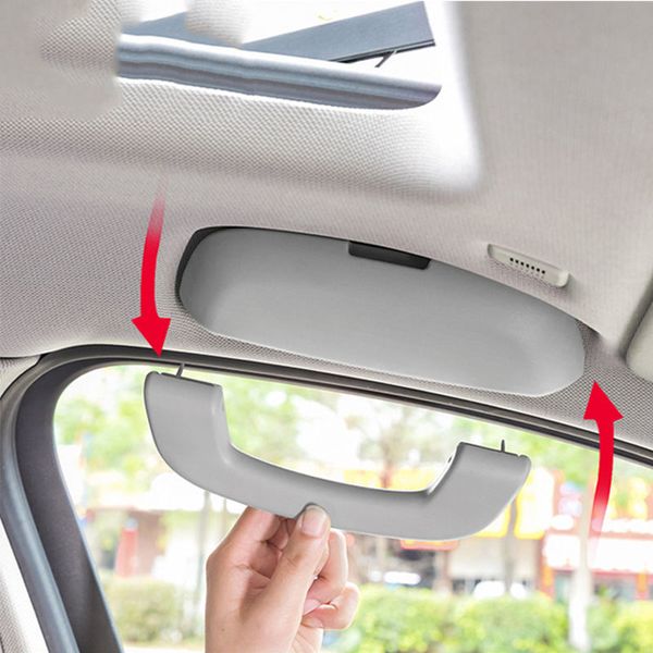 

glasses case interior modification car glasses clip storage box