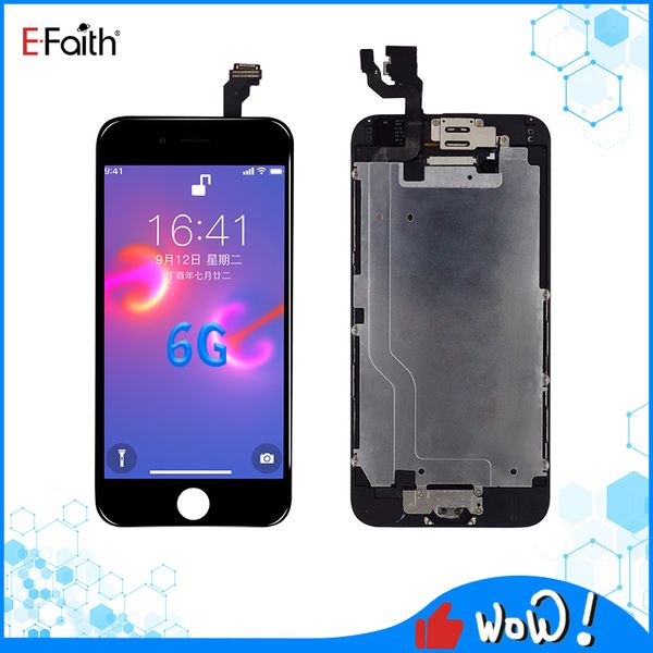 

efaith good quality full set lcd for iphone 6 lcd display touch digitizer assembly good repair replacements with home button
