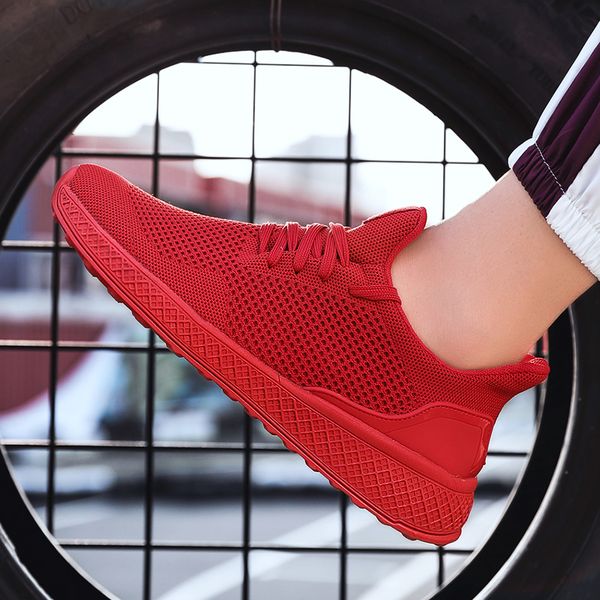 

wholesale sports shoes designer running shoes for men women grey black white red runner mens 2020 sports sneakers trainers 39-46