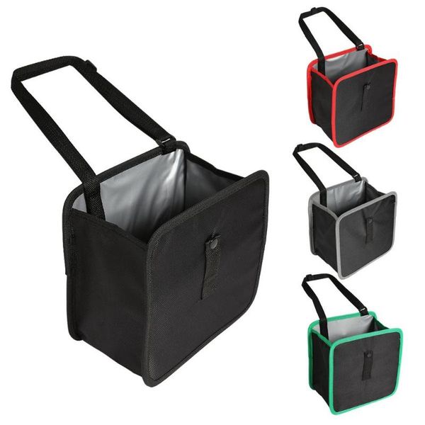 

universal car trash can seat back hanging multifunctional storage bag organizer garbage rubbish bin auto tidying accessories