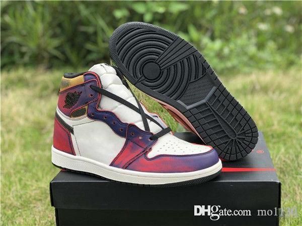 

top sb x 1 высокий og суд фиолетовый мужчины женщины баскетбол обувь высокого качества лейкерс фиолетовый университет gold-black mens дамы д