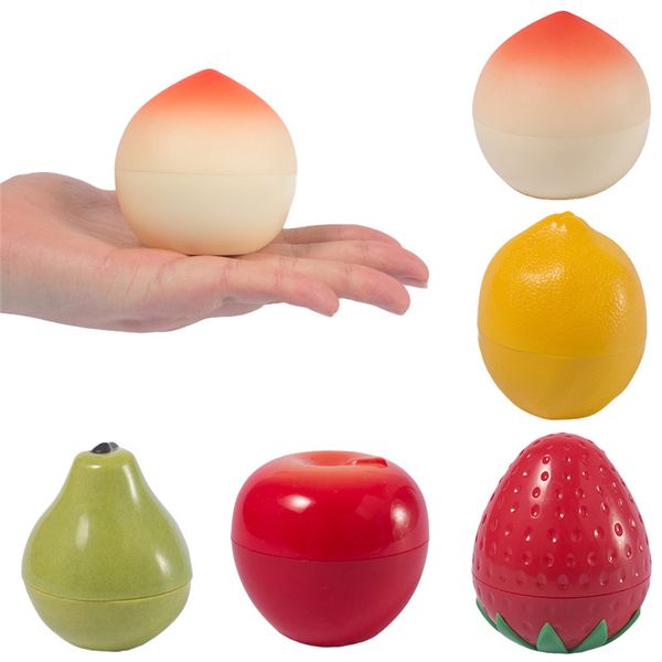 

1/3pcs cosmetics jar box makeup cream cosmetic storage pot container fruit shape bottle portable plastic transparent case#292291