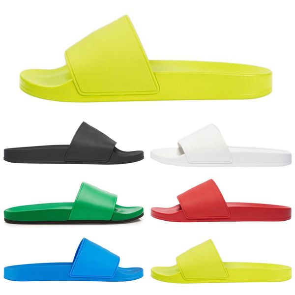 

pool slides men women slippers shoes casual outdoor flat platform sandal slide slipper sandals mens womens trainers sneakers size 36-45, Black