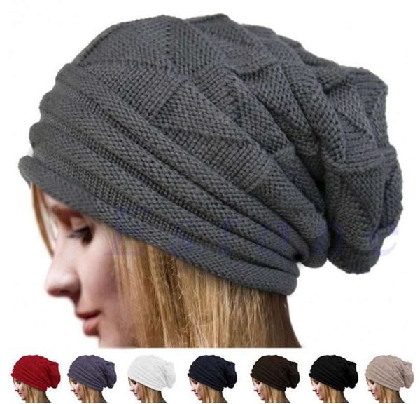 

женская марка толстая теплая шапочка skullies hat lady дизайнер skullies шапочка осень зима рождество высочайшее качество груза падения, Blue;gray