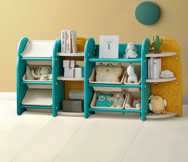 2019 2019 Pe Home Furniture In Children S Room Recreation Area Reading Rrea Usage Multi Function Storage Rack Organizer Box With Lid From Dilanjj