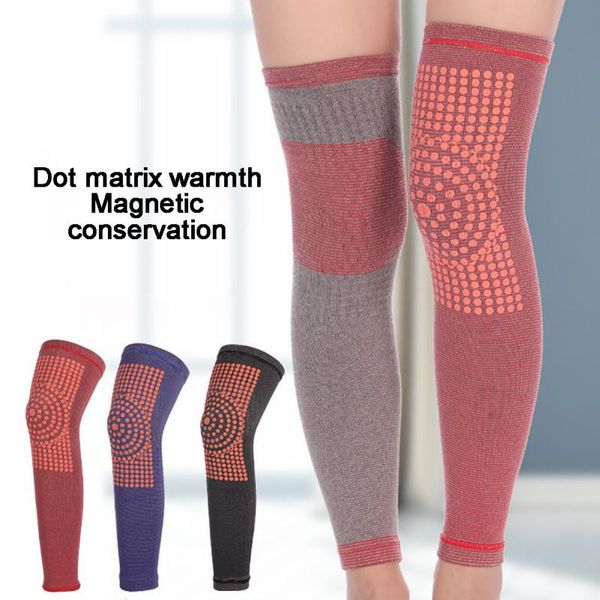 

1pair knee protector pads sports knee compression sleeve support braces for running workout, Black;gray