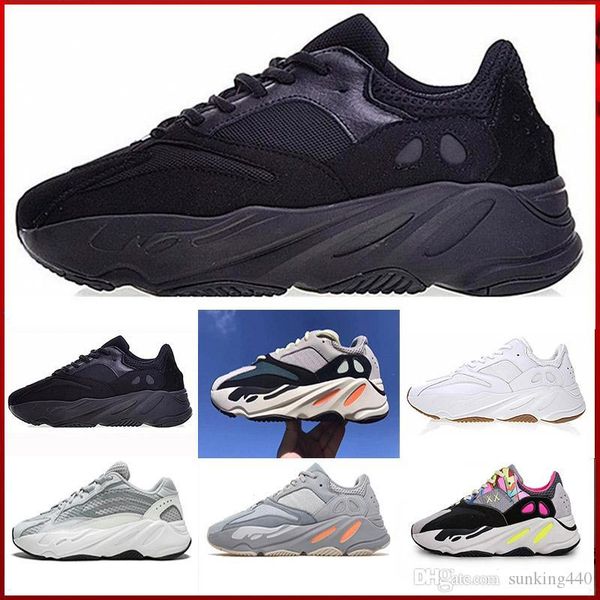 

2019 new kanye west 700v2 static og designer shoe classic running shoes with wave runner 700 sports shoes fashion sneaker