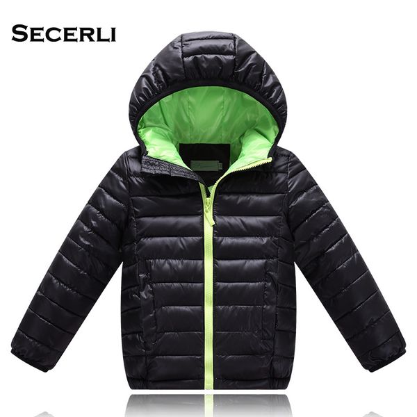 

2018 hooded girls boys winter coat long sleeve boys winter jacket windproof children kids jacket 4 to 12 years, Blue;gray