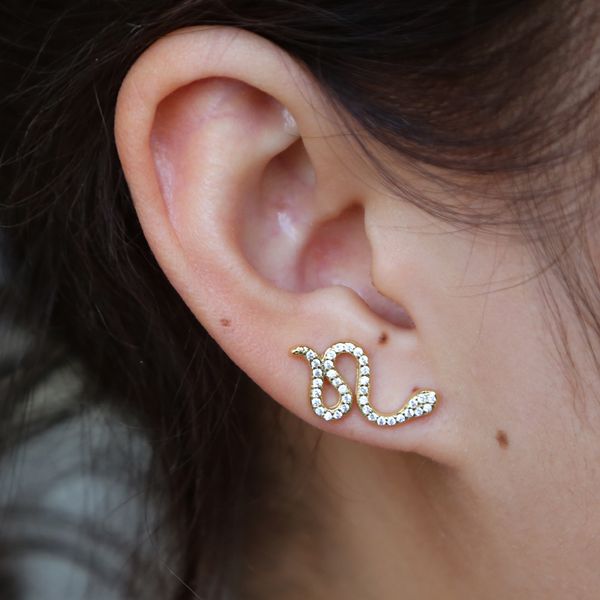 

boucle d'oreille earring bijoux sweep earrings for women 925 sterling silver jewelry earings brincos girl earing oorbel, Golden