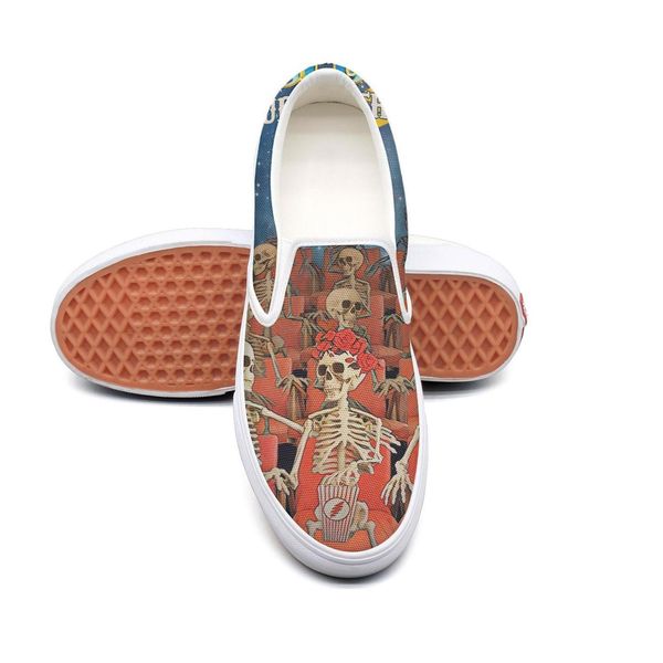 

casual grateful dead meet up at the movies canvas comfortable non-slip shoes design fashion retro limited edition grateful to the, Black
