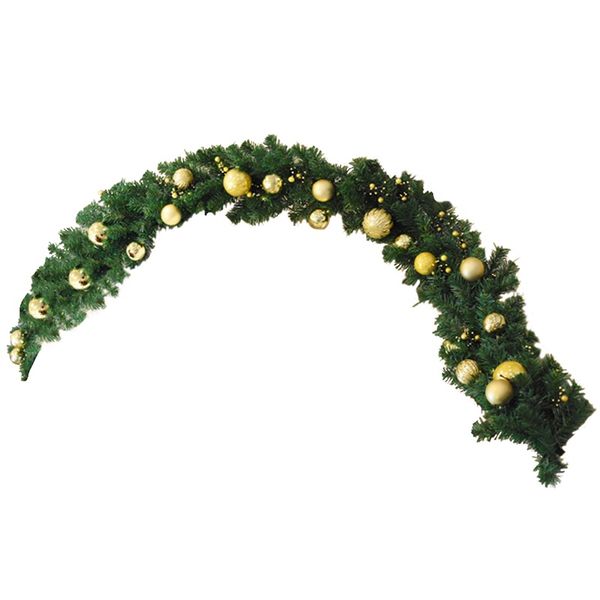 

2018 new christmas tree ornaments christmas tree garland decoration wall door window hanging garland ornaments