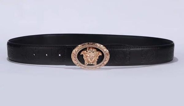 

new brandthe new successful men's leather belt is paired with casual fashion96, Black;brown