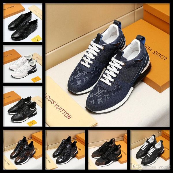 

18fw 2020 весна mens повседневная обувь дышащая мокасины ботинки холстины men кроссовки марка дизайнерская men обувь размер 39-45 yeye7, Black