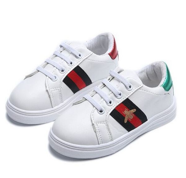 

Новый черный белый Eur26-36 Заклепки Дети Маленькая пчела Высококачественная детска